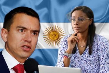 Daniel Noboa y Diana Salazar