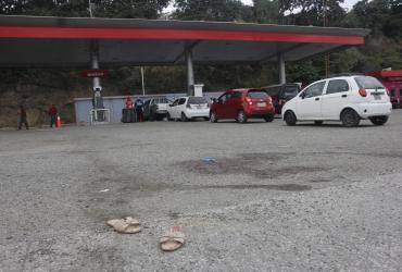 El crimen se registró en una gasolinera de la vía Perimetral.