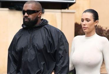 Bianca Censori, esposa de Kanye West, volvió a aparecer desnuda.