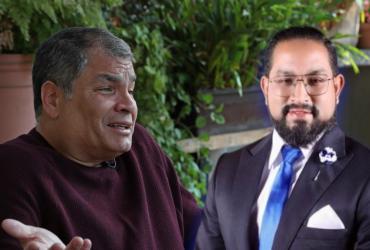 RAFAEL CORREA Y SERGIO PEÑA