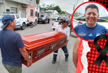 funeral de desaparecido en el río Daule