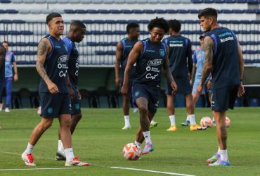 Entrenamiento de selección de Ecuador