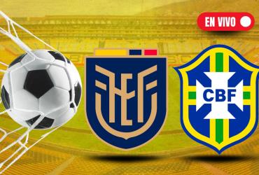 Ecuador recibe a Brasil en el Monumental.