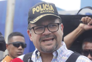 El ministro del Interior, John Reimberg.