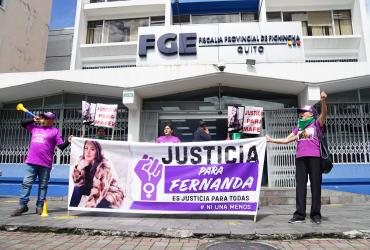 María Fernanda López - femicidio Quito - Fiscalía Pichincha
