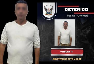 Objetivo de alto valor detenido en operación contra Los Choneros y la Segunda Marquetalia