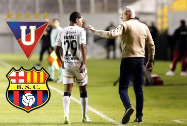 Liga de Quito vs. Barcelona SC, LigaPro 2025, estadio Rodrigo Paz, LigaPro, Tiago Nunes
