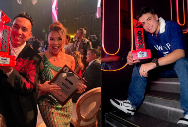 Álex Vizuete, Fernanda Gallardo y David Torres