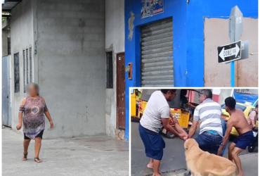 hombre baleado en Bastión Popular