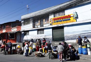 Agua potable Quito: Negocios en el sur al borde del colapso por el desabastecimiento