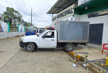 El cuerpo de la víctima fue llevada a la morgue local.