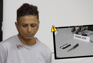 detenido en el centro