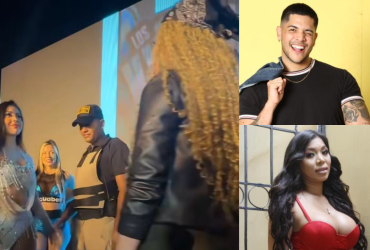 Nathalie Carvajal revivió la supuesta infidelidad de David Naula a Mayra Jaime con la modelo Katherin Queen