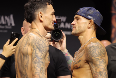 Max Holloway y Dustin Poirier se enfrentan en una trilogía, que marcará el fin de la carrer del 'Diamante'.