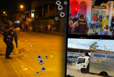 ataques a balas en el Distrito Babahoyo