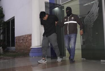 Detenido en Guayaquil.
