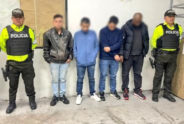 Sospechosos detenidos en Quito tras robo