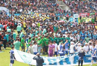 La inauguración de la LigaPro Kids fue en el estadio Chucho Benítez.