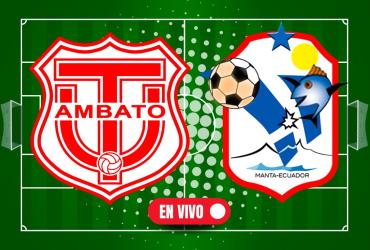 Técnico Universitario vs Manta en el estadio Bellavista.