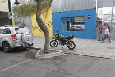 En el sitio del suceso aún quedaban rastros este domingo.