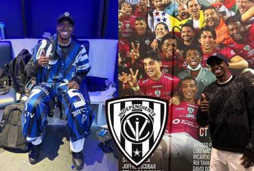 Willian Pacho figura del PSG de Francia volvió a ver en vivo a su Independiente del Valle.