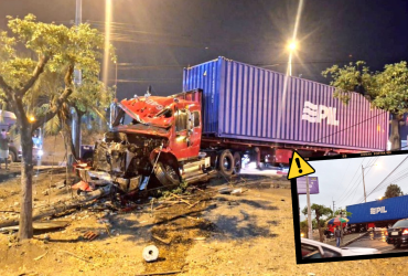 accidente vía a daule