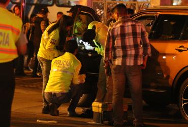 Remzi Azemi fue herido de bala en el centro de Guayaquil
