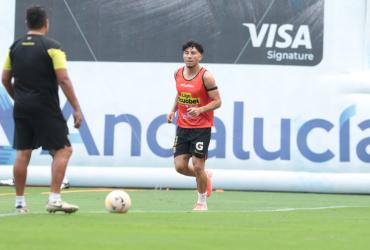 Joao Rojas está de regreso en Barcelona SC y lo hizo en el Capwell.