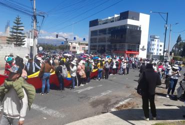 La UNE alerta que maestros reciben llamadas y mensajes para participar en movilizaciones de respaldo al Gobierno.