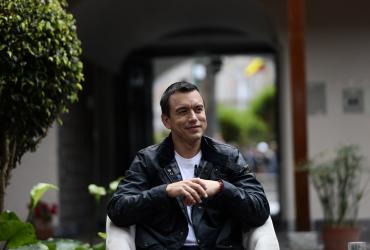 El presidente ecuatoriano Daniel Noboa.