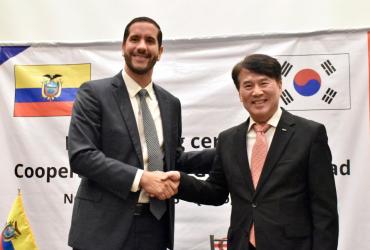 Ecuador y Corea del Sur