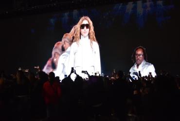 Shakira se presentó en el estadio Olímpico Atahualpa.