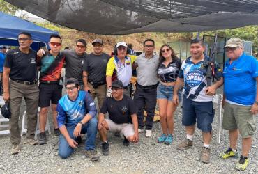 Varios de los tiro prácticos que participaron en el Gran Nacional de este deporte en Guayaquil.