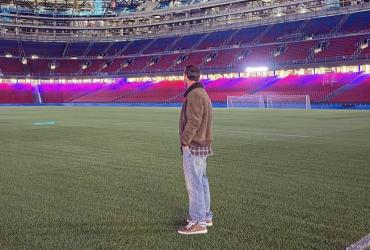 Lionel Messi de vuelta en el Camp Nou.
