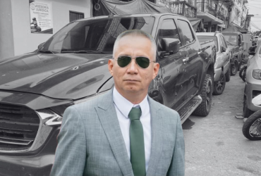 El alcalde Galo Meza sufrió un atentado cuando se movilizaba en su camioneta.