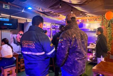 Clausura de locales - Operativo - Quito