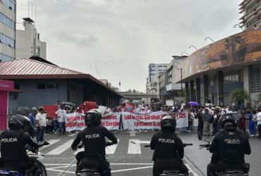 Marchas Guayaquil IESS