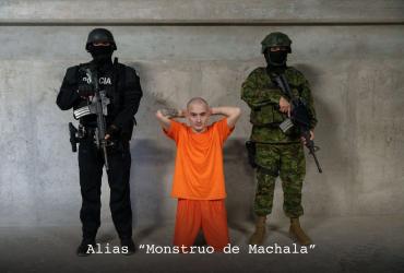 Una de las fotos difundidas por el presidente de la República.