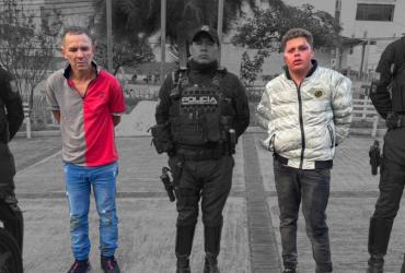 Detenidos - Quito - armas - robo