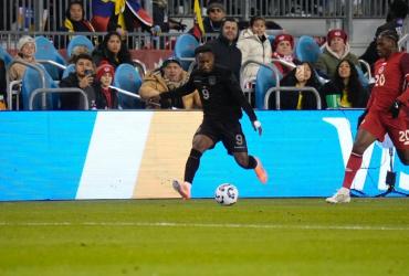 John Yeboah Zamora estuvo ante Canadá.