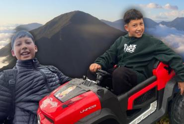 Niño desaparecido - cerro Puñay - rescate