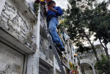 El Cementerio general en sus inicios se llamaba Cementerio Católico.