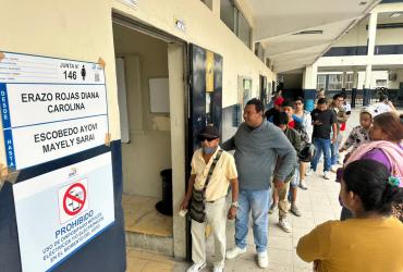 La votaciones de este 16 de noviembre cierran a las 17:00.