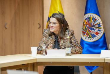 María José Pinto, vicepresidenta de Ecuador.