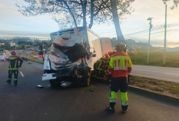 accidente Simón Bolívar