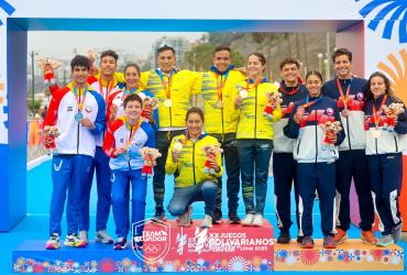 triatlon ecuador podio