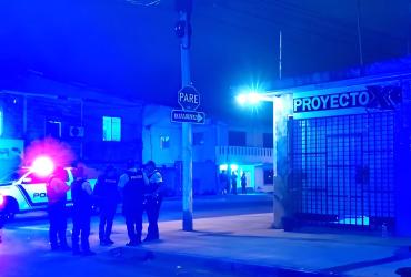 En este bar - discoteca del cantón La Libertad se produjo un nuevo crimen, la víctima una mujer que laboraba como mesera