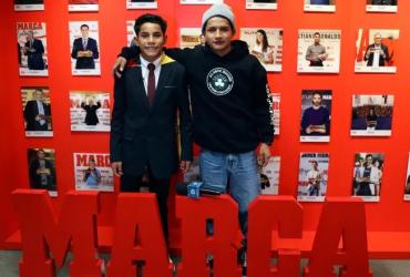 Pol Deportes y su hermano Kenny en diario Marca.