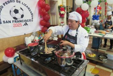 concurso de cocina en mercados de Riobamba