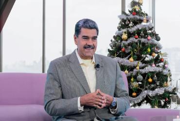 Maduro ha adelantado la Navidad en su país durante dos años consecutivos.